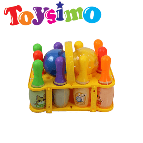 Bowling Set Small Yellow