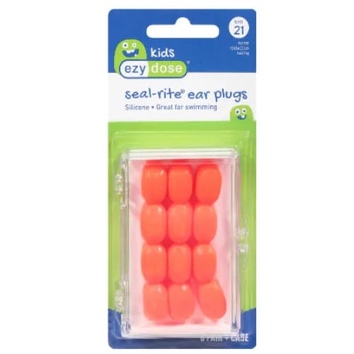 Ear Plug Kids Silicon - (6 Pair)