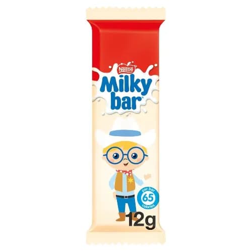 Nestle Milky Bar White Chococlate Bar, 12g