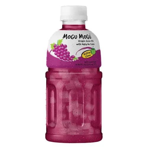 Mogu Mogu Grape Juice With Nata 320 Ml