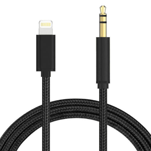 Marvers Lightning to 3.5mm Aux Audio Cable 1MTR