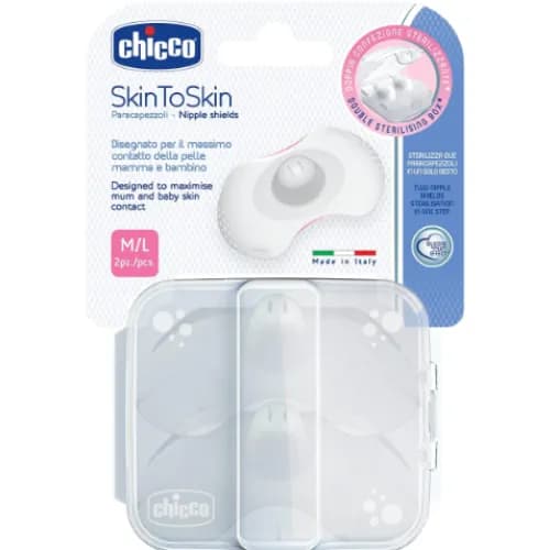 Chicco Silicone Nipple Sheild (M-L)