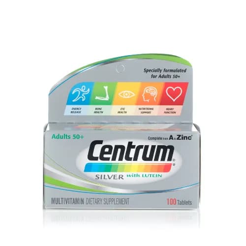 Centrum Silver With 11.16 Lutein 100's