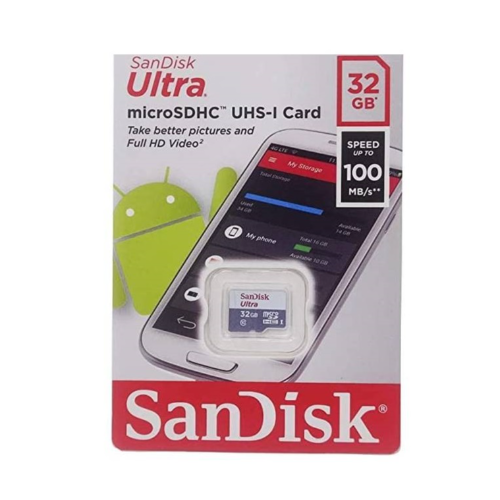 Sandisk Ultra Micro Sd Memory Card 32Gb