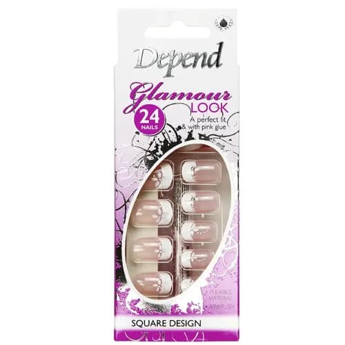 Depend Glamour Nail-05 Flower&stone 6249