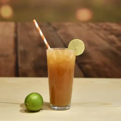 Lemon Iced Tea With Raw Honey