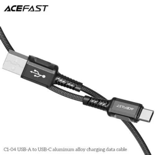 Acefast C1-04 Usb-a To Usb-c Aluminum Alloy Charging Data Cable