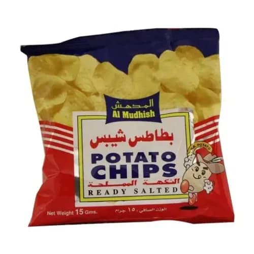 Al Mudhish Salted Potato Chips, 30g