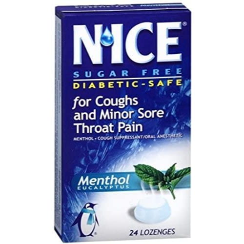 Nice Menthol Eucalyptus Lozenges 24'S