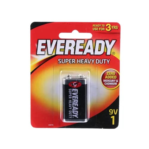 Eveready Battery Black 9V