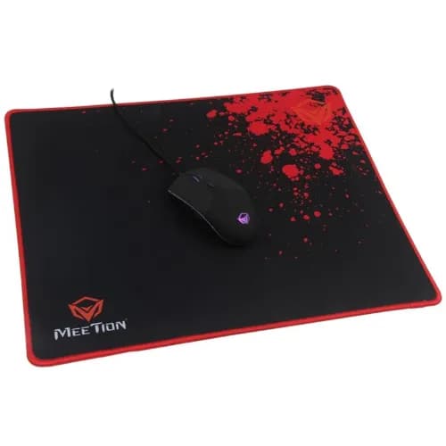 Meetion P100 Non-slip Gaming Mouse Pad, Cloth Surface Optimized For Precision, Stitched Anti-curl Pc Computer