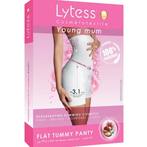 Lytess Yng Mum Flat Tummy Panty S/M Black