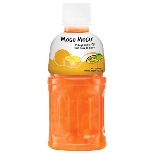 Mogu Mogu Orange Juice With Nata 320 Ml