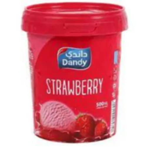 Dandy Original Strawberry Ice Cream 1/2 L