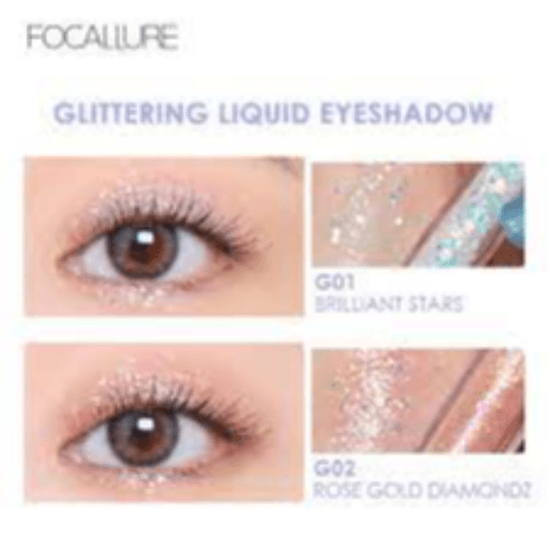 Focallure Fa195 Glittering Liquid Eyeshadow (3)