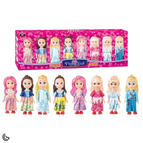 8 In 1 Leila Mini Doll CRB610