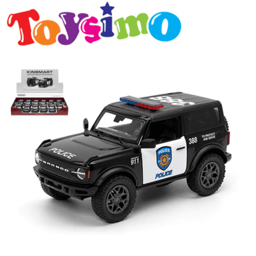 Kinsmart 2022 Ford Bronco Police