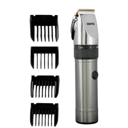 Geepas On/off Switch, Indicator Light, Rechargeable Professional Hair Clipper Gtr8711