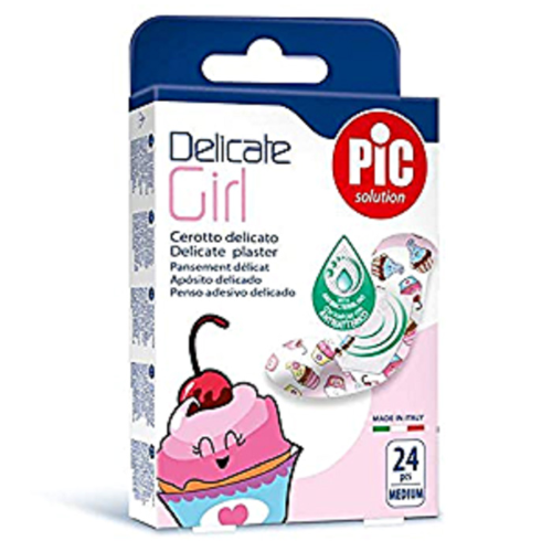 Pic Delicate Girl Plaster Medium 24 Pieces