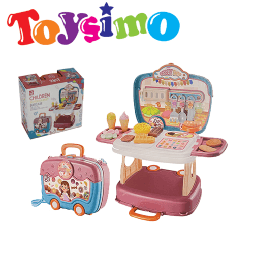 3 In 1 Children Sweet Shop Suitcase