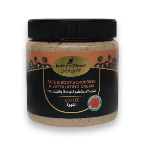 Face And Body Scrubbing And Exfoliating Cream - Coffee