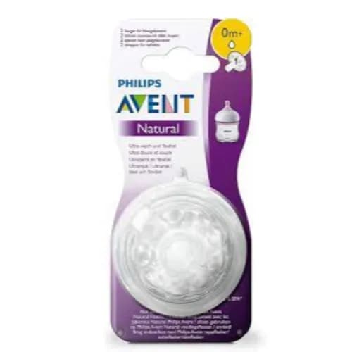 Avent Natural 2.0 Feeding Teat 0mx2 Scf041/27