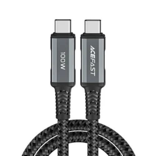 Acefast C4-03 - Usb-c To Usb-c Plug, Fast Charging And Data Transmission Cable (100w - 5a - 2m)