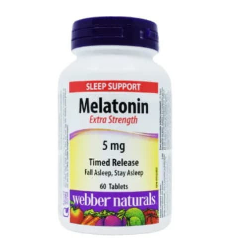 Wn Melatonin Extra Strength 5Mg Tab 60'S