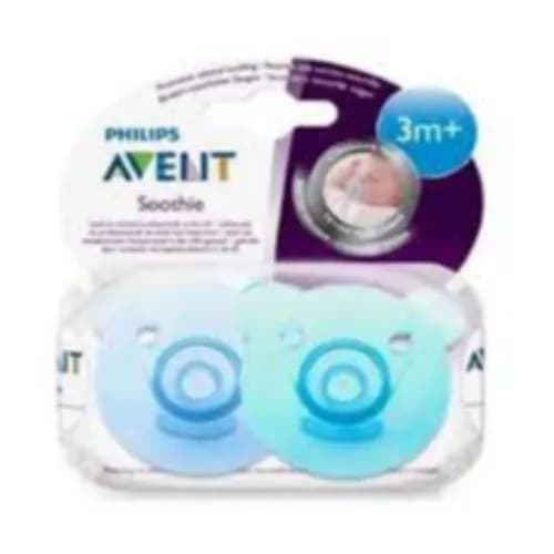 Avent Soother Sil 3-18m Boy Scf194/04