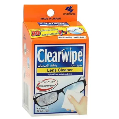 Clearwipe Lens Cleaner Big 20's