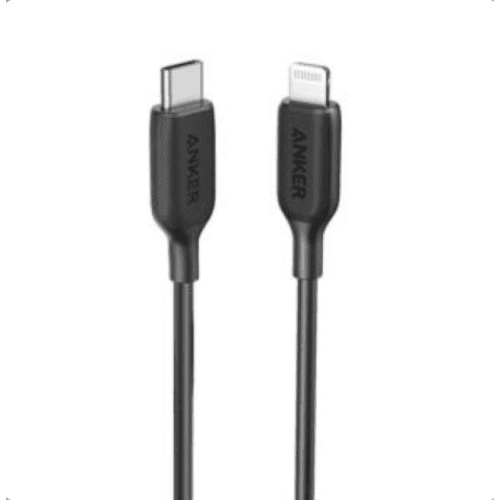 Anker A8832 Powerline III USB-C To Lightning Cable (0.9m/3ft) – Black