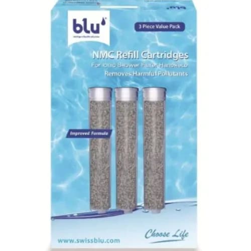 Ionic Shower Filter Refill Cartridges - 3Pcs Nmc