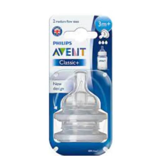 Avent Sil Teats Airflex 3 Holes X2 Scf633/27