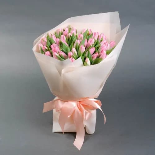 Pink Of Tulip Bouquet