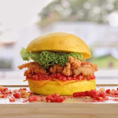 Zinger Cheetos Burger