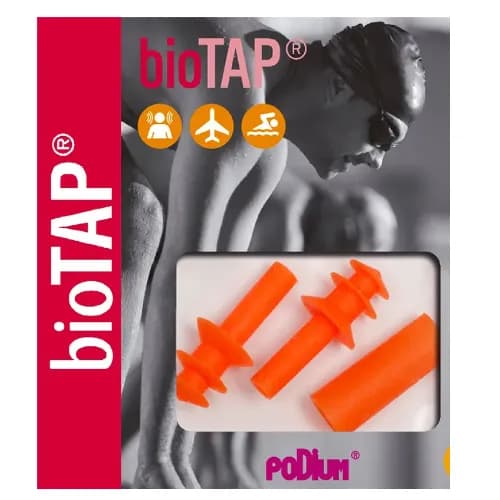 Biotap Adult Intected Ear Plug - Orange