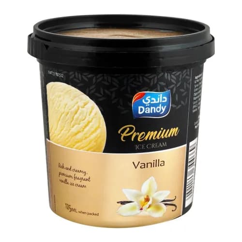 Dandy Ice Cream Vanilla, 125ml