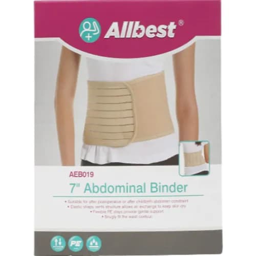 Allbest 9" Abdominal Binder Aeb 017 S