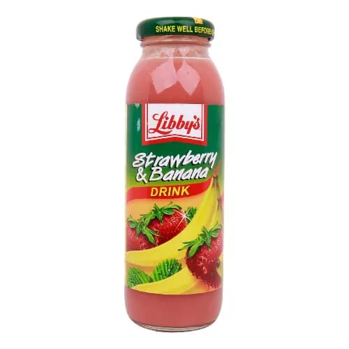 Libbys Strawberry&banana Juice 250 Ml