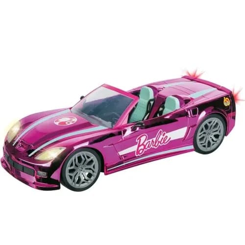 Barbie Remote Control Dream Car 2.4Ghz Battery Operated - 918663