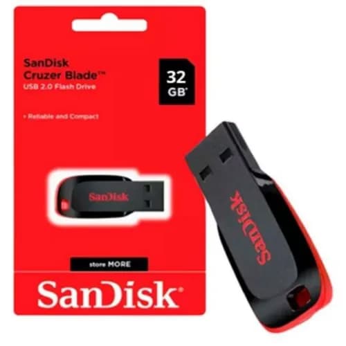 Sandisk 32GB Cruzer Blade USB Flash Drive