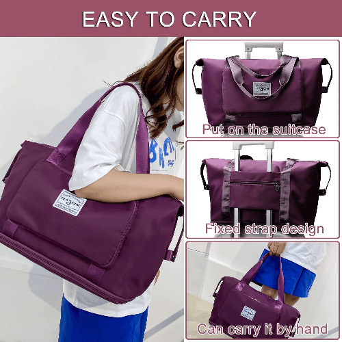 Large Capacity Foldable Travel Bag For Women