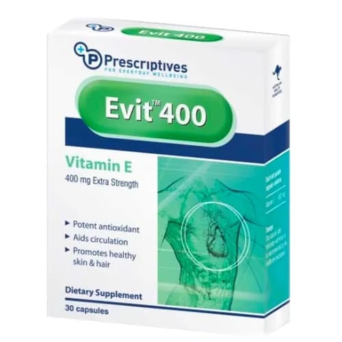 Gl E-vit 400iu Caps 30's