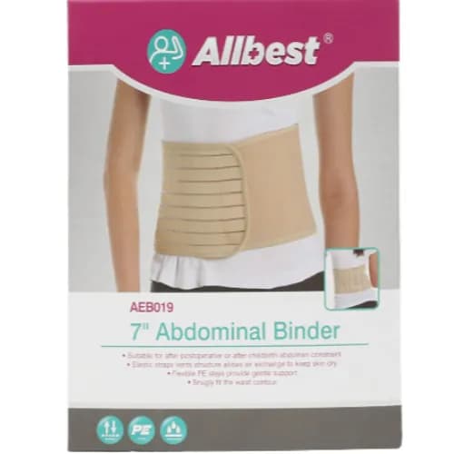 Allbest 9" Abdominal Binder Aeb 017 Xxl