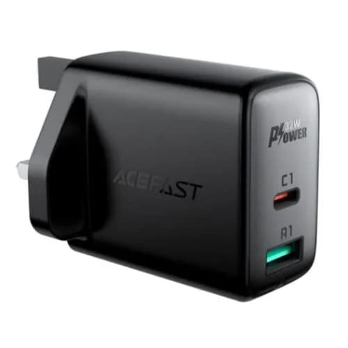 Acefast A8 Fast Wall Charger Pd32w (1xusb-c+1xusb-a) Uk