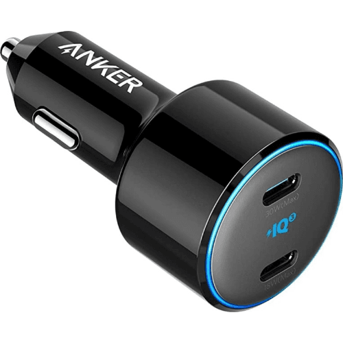 Anker PowerDrive+ III Duo Origin 2 (48W) USB C PD-30W - 18W Car Charger - Black | AN.A2725H11.BK