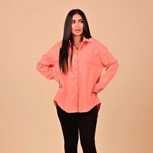 Lartiste - Peach shirt - S 