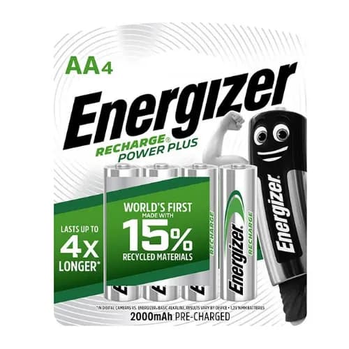 Energizer Rechargeable Battery Aa4 Nh15/4