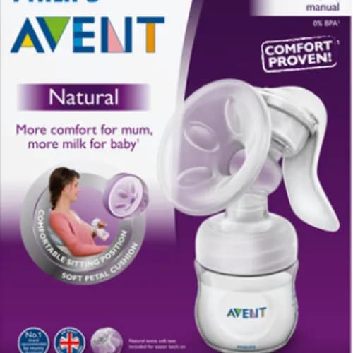 Avent Breast Pump Manual Natural Range