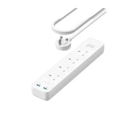 Anker Power Strip With 4 Ac Outlets And 2 Usb Ports